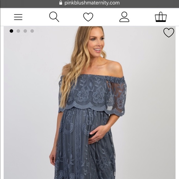 Pinkblush Dresses & Skirts - Pink Blush maternity/postpartum/photo shoot dress